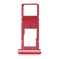 Single Sim Card Tray Compatible For Samsung Galaxy A02S (A025 / 2020) / A03 (A035 / 2021) (Red)
