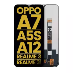LCD Assembly Without Frame Compatible For OPPO A7 / A5s / A12 / Realme 3 / 3i (Refurbished) (All Colors)