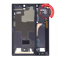 Mid-Frame Housing For Samsung Galaxy S22 Ultra 5G (International Version) (Phantom Black)