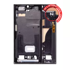 Mid-Frame Housing For Samsung Galaxy S23 Ultra 5G (US & International Version) (Graphite)