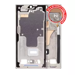 Mid-Frame Housing For Samsung Galaxy S23 Ultra 5G (US & International Version) (Cream)