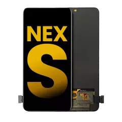 LCD Assembly Compatible For Vivo Nex S (Refurbished) (Black)