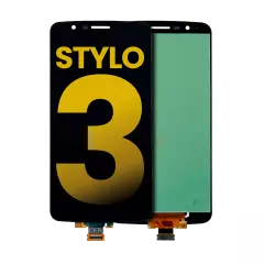 LCD Assembly Without Frame Compatible For LG Stylo 3 (Refurbished) (Black)