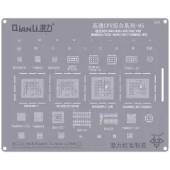Bumblebee Stencil (QS505) Qualcomm CPU 05-Snapdragon 625 / 430 / 435 / 425 / 632 / 450-MSM8953 / 8937 / 8940 / 8917 / SDM632 / 450 (Qianli)