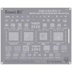 Bumblebee Stencil (QS507) Qualcomm CPU 07-Snapdragon 7Gen1 / 680 / 775G / 778G-SM7450 / 6225 / 7350 / 7315 / 7325 (Qianli)