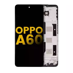 LCD Assembly With Frame Compatible For OPPO A60 (Refurbished) (All Colors)