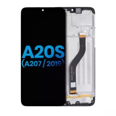 LCD Assembly With Frame Compatible For Samsung Galaxy A20s (A207 / 2019) (Aftermarket: Incell) (All Colors)