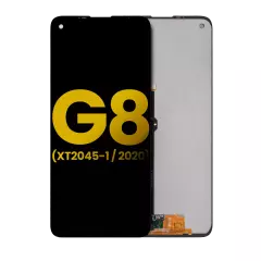 LCD Assembly Without Frame Compatible For Motorola Moto G8 (XT2045-1 / 2020) (Refurbished) (Black)