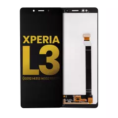 LCD Assembly Without Frame For Sony Xperia L3 (I4332 I3322) (Refurbished) (Black)