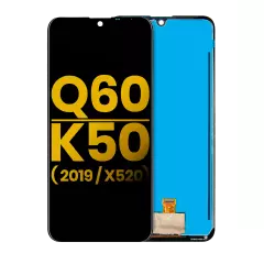 LCD Assembly Without Frame Compatible For LG Q60 / K50 ( 2019 / X520) (Refurbished) (All Colors)