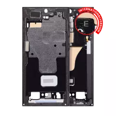 Mid-Frame Housing For Samsung Galaxy S23 Ultra 5G (International Version) (Graphite)