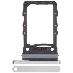 Single Sim Card Tray For Samsung Galaxy Z Flip 6 (F741) (Premium) (White)