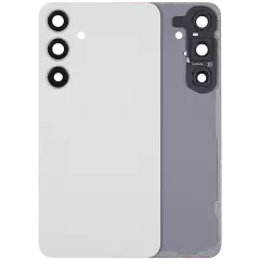 Back Cover Glass With Camera Lens Compatible For Samsung Galaxy S24 Plus 5G (No Logo) (Aftermarket Plus) (Jade Green)