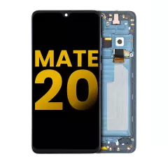 LCD Assembly With Frame Compatible For Huawei Mate 20 (Refurbished) (Midnight Blue)