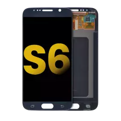 OLED Assembly Without Frame Compatible For Samsung Galaxy S6 (Refurbished) (Black Sapphire)