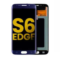 OLED Assembly Without Frame Compatible For Samsung Galaxy S6 Edge (Refurbished) (Black Sapphire)