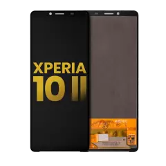 LCD Assembly Without Frame Compatible For Sony Xperia 10 II (Refurbished) (Black)