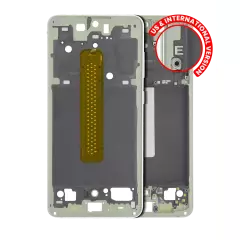 Mid-Frame Housing Compatible For Samsung Galaxy S21 FE 5G (US & International Version) (Olive)