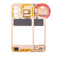 Mid-Frame Housing Compatible For Samsung Galaxy A23 5G (A236U / A236B / 2022) (US & International Version) (Peach)