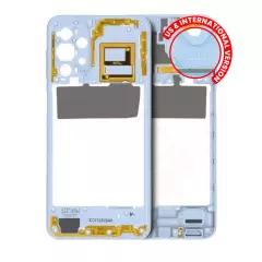 Mid-Frame Housing Compatible For Samsung Galaxy A23 5G (A236U / A236B / 2022) (US & International Version) (White)