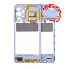 Mid-Frame Housing Compatible For Samsung Galaxy A23 5G (A236U / A236B / 2022) (US & International Version)(Blue)