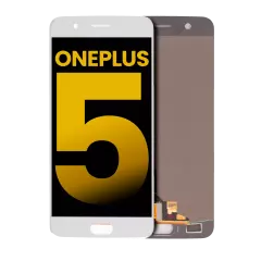 LCD Assembly Without Frame Compatible For OnePlus 5 (Refurbished) (White)