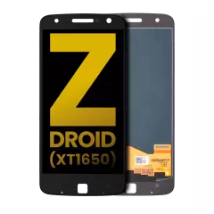 LCD Assembly Without Frame Compatible For Motorola Moto Z / Moto Z Droid (XT1650-01 / 2016) (Refurbished) (Black)