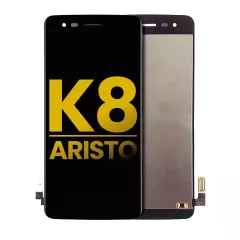LCD Assembly Without Frame Compatible For LG K8 (2017) / Aristo (US Version) (Refurbished) (Black)