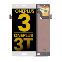 LCD Assembly Without Frame Compatible For OnePlus 3 / OnePlus 3T (Refurbished) (White)