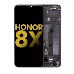 LCD Assembly Without Frame Compatible For Honor 8X (Refurbished) (Black)