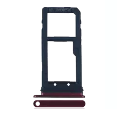 Sim Card Tray Compatible For HTC U12 Plus (Flame Red)