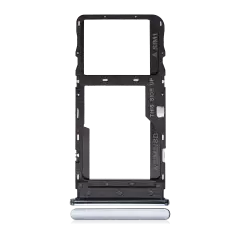 Dual Sim Card Tray Compatible For TCL Plex (T780H) (Opal White)