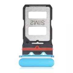 Dual Sim Card Tray Compatible For Xiaomi Redmi K30 Pro / Xiaomi Poco F2 Pro (Neon Blue)