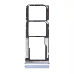 Dual Sim Card Tray Compatible For Xiaomi Redmi Note 9S / Note 9 Pro 4G (Interstellar Gray)