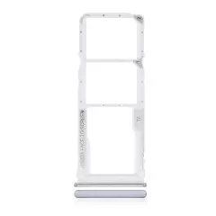 Dual Sim Card Tray Compatible For Xiaomi Redmi Note 9S / Note 9 Pro 4G (Glacier White)