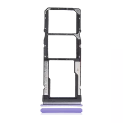 Dual Sim Card Tray Compatible For Xiaomi Redmi Note 9T / Note 9 5G (Violet)