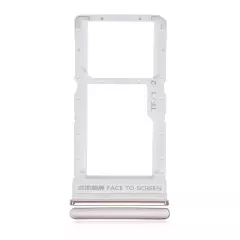 Dual Sim Card Tray Compatible For Xiaomi Redmi Poco X3 / X3 Pro (Metal Bronze)