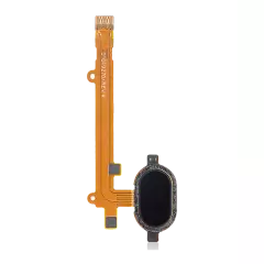 Home Button With Flex Cable For Motorola Moto Z2 Play (XT1710 / 2017) (Genuine OEM) (Black)