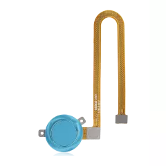 Fingerprint Reader With Flex Cable Compatible For Motorola Moto G8 Power Lite (XT2055 / 2020) (Arctic Blue)