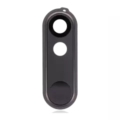 Back Camera Lens Cover Compatible For Motorola Droid Turbo 2 (XT1585 / XT1580 / XT1581 / 2015) (Black)