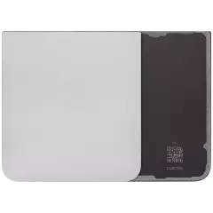 Back Cover Glass For Samsung Galaxy Z Flip 6 5G (Aftermarket Plus) (Silver Shadow)