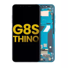 OLED Assembly With Frame Compatible For LG G8S ThinQ (Refurbished) (Mirror Teal)