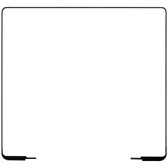 Display Gasket For MacBook Air 13" (A2681 / Mid 2022 / A3113 / Mid 2024 / A3240 / Early 2025)