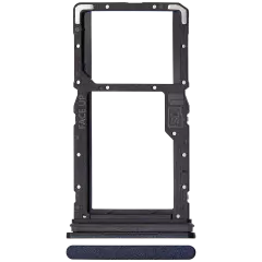 Single Sim Card Tray  Compatible For Motorola Moto G54 (XT2343 / 2023) (Genuine OEM) (Midnight blue)
