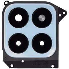 Back Camera Lens With Bracket Compatible For Honor 70 Lite (Titanium Silver)