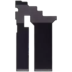 Top Frame Battery / Motherboard Graphite Heat Shielding Tape Compatible For Motorola Moto G Stylus 5G (XT2315 / 2023) (Genuine OEM)
