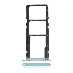 Dual Sim Card Tray Compatible For Samsung Galaxy A06 (A065 / 2024) (Premium) (Blue)