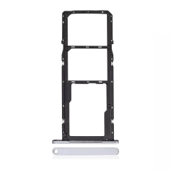 Dual Sim Card Tray Compatible For Samsung Galaxy A06 (A065 / 2024) (Premium) (White)