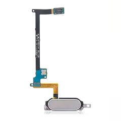 Home Button With Flex Compatible For Samsung Galaxy Note 4 (Gold)