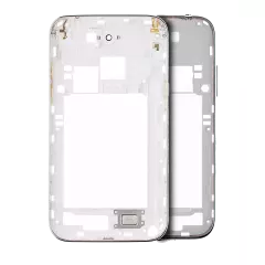 Mid-Frame Housing Compatible For Samsung Galaxy Note 2 (With Small Parts) (White)